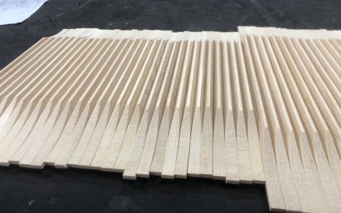 吉他制作过程之音樑材料挑选